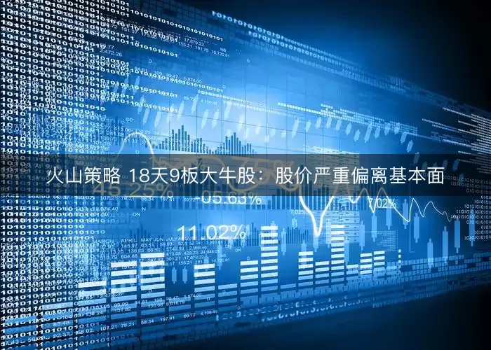 火山策略 18天9板大牛股:股价严重偏离基本面